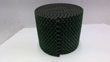 Accurate 6 5/8" X 40' Rubber Topped Plastic Conveyor