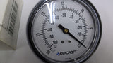 Ashcroft 2239 405-56 Pressure Guage Panel Mount 3 1/2"