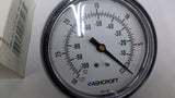 Ashcroft 2239 405-56 Pressure Guage Panel Mount 3 1/2"