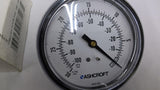 Ashcroft 2239 405-56 Pressure Guage Panel Mount 3 1/2"