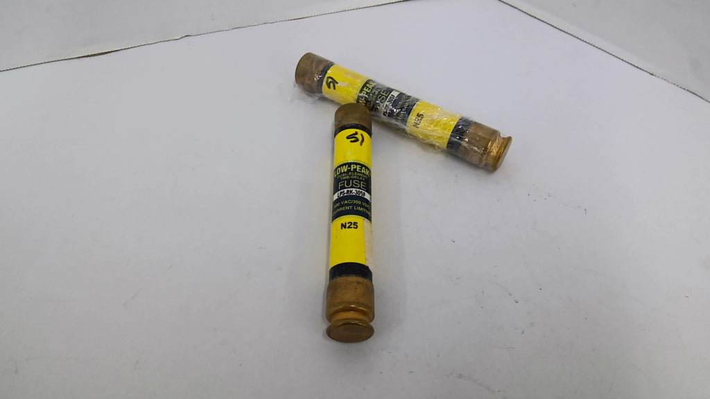 Low-Peak LPS-RK-30SP Dual Element time Delay Fuse 600VAC 30 Amp Lot of 2