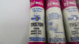 TrionicFuse TRS70R Time Delay 600VAC 70AMPS Lot of 4
