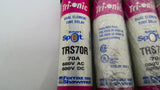 TrionicFuse TRS70R Time Delay 600VAC 70AMPS Lot of 4