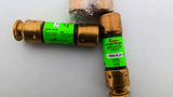 Fusetron FRN-R-20 Energy Efficient Fuse 250VAC 20A Lot of 4