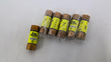 Bussman LPJ-1-1/4SP Dual Element Time Delay Fuse 600V 1 1/4 AMP Lot of 6