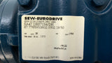 Sew-Eurodrive SA47 DRS71S4/DE Hollowshaft Gear Motor 1/2Hp 230/460V 44:1 60Hz
