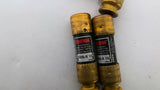 Fusetron FRN-R 15 Current Limiting Fuse 250V 15 Amps RMS Lot of 6
