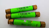 Bussman FRS-R-20 Time Delay Class RK5 Fuse 600VAC 20 Amp Lot of 3