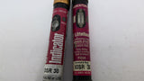 LittelFuse IDSR 30 Indicator Time Delay Fuse 600VAC 30 Amp Lot of 2