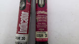 LittelFuse IDSR 30 Indicator Time Delay Fuse 600VAC 30 Amp Lot of 2
