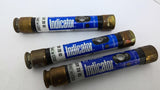 LittelFuse FLSR 20 ID Class RK5 Indicator Fuse 600VAC 20 Amp Lot of 3