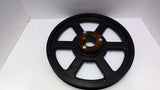 3 Groove V-Belt Pulley 14" OD 2 1/8" Bore