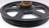 3 Groove V-Belt Pulley 14" OD 2 1/8" Bore
