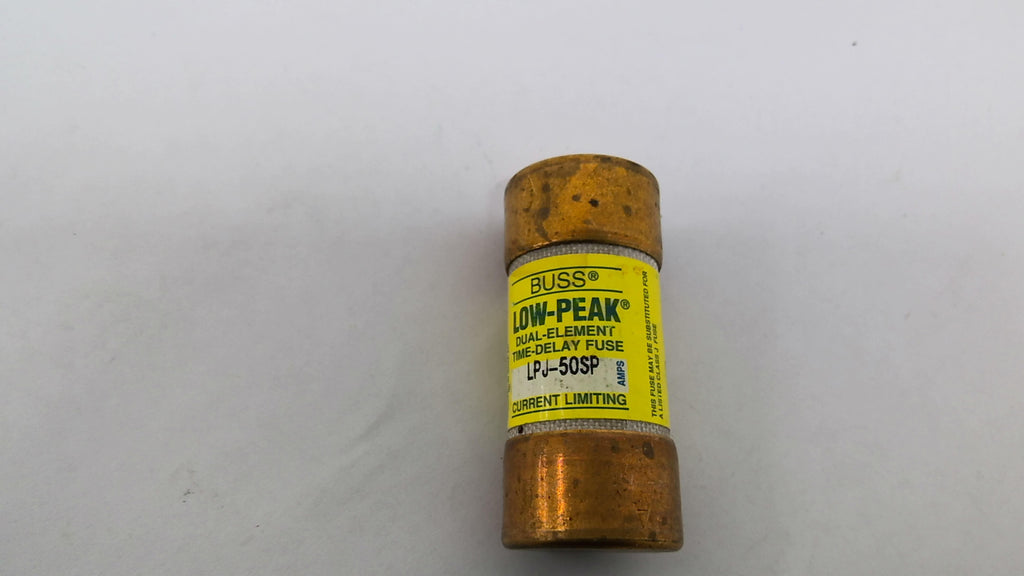 Buss LPJ-50SP Dual-Element Time Delay Fuse 600VAC 50 Amp