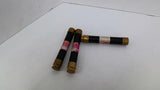 FUSETRON FRS-R-9 Dual Element Time Delay Fuse 600V 9 Amps Lot of 3