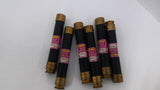 Fusetron FRS-R-8 Time Delay Current Limiting Fuse 600V 8 Amp Lot of 6