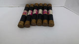 Fusetron FRS-R-8 Time Delay Current Limiting Fuse 600V 8 Amp Lot of 6