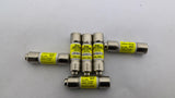Bussman LP-CC-1 Low-Peak Time Delay Class CC Fuse 600VAC 1 Amp Lot of 6