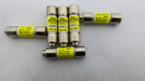 Bussman LP-CC-1 Low-Peak Time Delay Class CC Fuse 600VAC 1 Amp Lot of 6