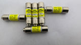 Bussman LP-CC-1 Low-Peak Time Delay Class CC Fuse 600VAC 1 Amp Lot of 6