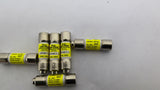 Bussman LP-CC-1 Low-Peak Time Delay Class CC Fuse 600VAC 1 Amp Lot of 6