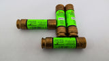 Fusetron FRN-R-40 Energy Efficient Time Delay Fuse 250VAC 40 Amp Lot of 4