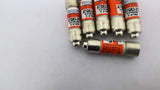 Ferraz Shawmut ATQR3-2/10 Time Delay Class CC Fuse 600VAC 2/10 Amp Lot of 6