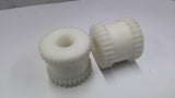 Plastic Gear 2 5/8 Wide 3" OD 1" Bore 30 Teeth Lot Of 2