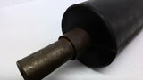 Rubber Drum Conveyor Roller24" Long 3 1/2" OD