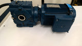 Sew-Eurodrive SA47DRE80M4 Hollowshaft Gearmotor 1Hp 20.33:1 Ratio 230/460V
