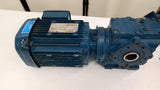 Sew-Eurodrive SA47DRE80M4 Hollowshaft Gearmotor 1Hp 20.33:1 Ratio 230/460V