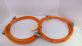 Rexroth RKG 4200 INK0448 Cable 5.0M Long Lot of 2