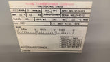 Ward SP-3-1819 Transformer 22.5Kva 3Ph 60Hz 480 Pri 380 Sec