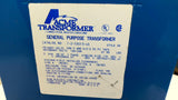 Acme T-2-53013-4S Transformer 3KVA 60Hz Single Phase 240x480 Pri 120x240 Sec