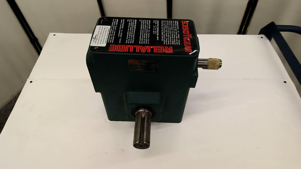 Dodge Tigear S350B030N000K1 Left Angled Gear Reducer 30:1 Ratio 2.78Hp 1750Rpm