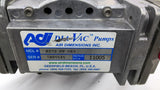Marathon 5K42FN4035 K1322 1/3HP AC Motor 1725/1425 RPM 3PH 56C FR 208/230V