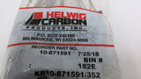Helwig Carbon 10-871591 Brushes KB10-871591/352 PKG of 4