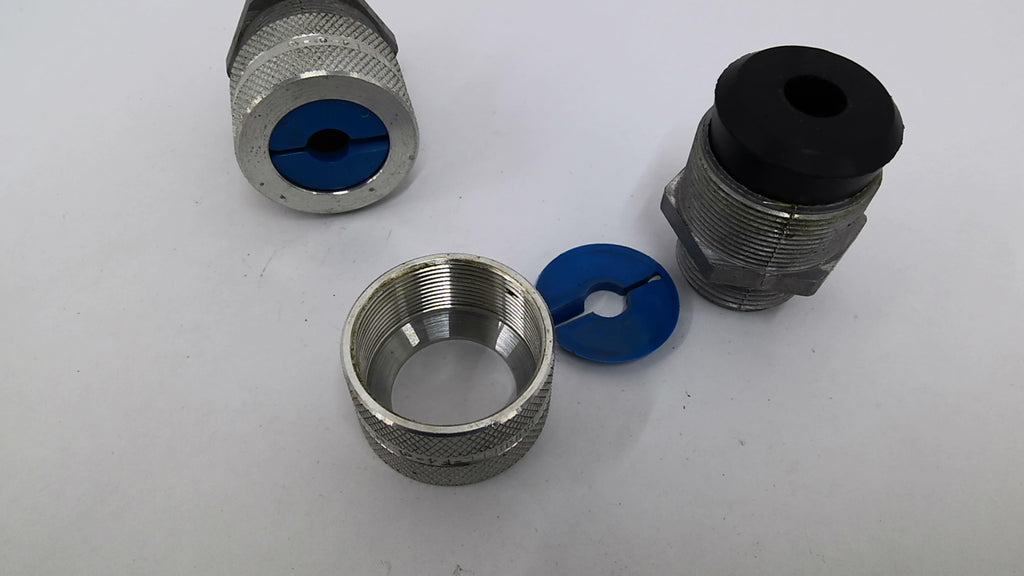 Hubbell F4 Cord Connector Lot of 2 IF4