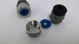 Hubbell F4 Cord Connector Lot of 2 IF4