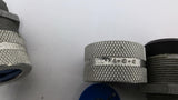 Hubbell F4 Cord Connector Lot of 2 IF4