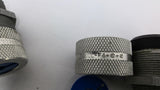Hubbell F4 Cord Connector Lot of 2 IF4