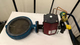 Remote Control RC50-DA 45359 Actuated 10" Butterfly Valve 120Vac 24Vdc 150Psi