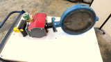 Remote Control RC50-DA 45359 Actuated 10" Butterfly Valve 120Vac 24Vdc 150Psi