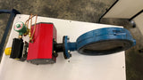 Remote Control RC50-DA 45359 Actuated 10" Butterfly Valve 120Vac 24Vdc 150Psi