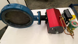 Remote Control RC50-DA 45359 Actuated 10" Butterfly Valve 120Vac 24Vdc 150Psi