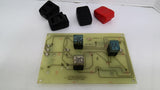 Hobart 117462K Relay Board with 4 Switches HE-3-VO 65296