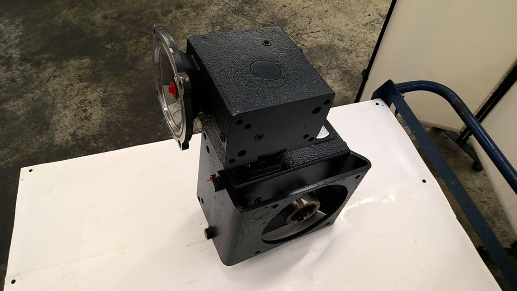 Hub City 0230-30787 Hollowshaft Right Angle Double Reduction Gear Reducer 300:1