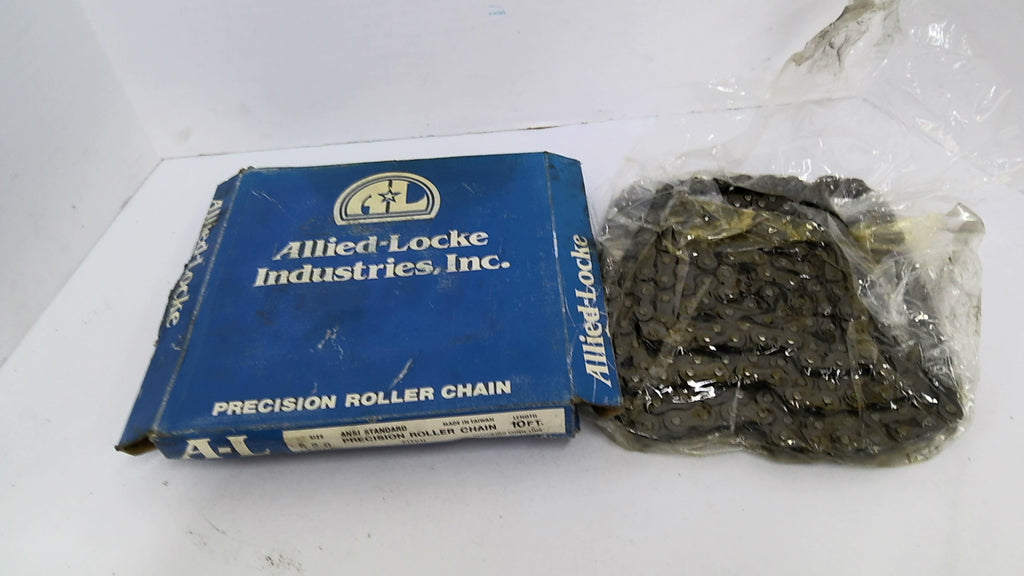 Allied-Locke 520 Precision Roller Chain 5/8" X 1/4" 10'