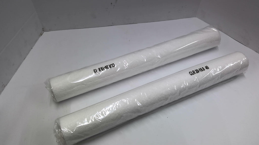 Pall CLR 20-19.8 Claris Series 40 Water Filter Cartridge Lot Of 2