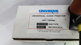 Universal HP-100NI Universal Hand Printer Ribtype Microcell Ink Roll